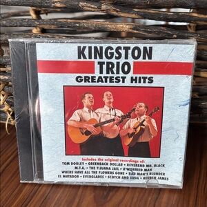 NWT CD KINGSTON TRIO GREATEST HITS (original cello)